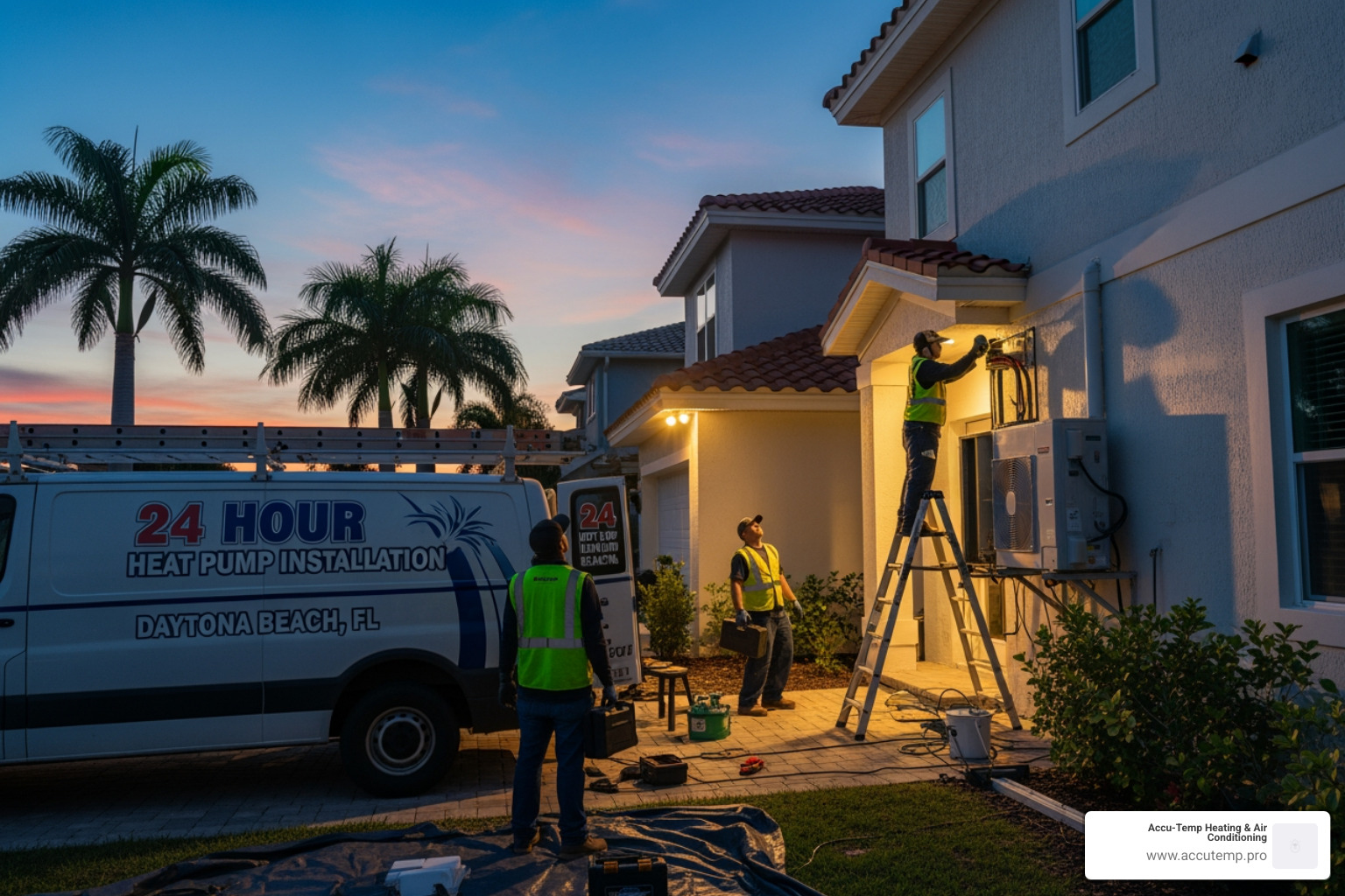 heat pump installation daytona beach - heat pumps installation 24 hour in daytona beach, fl