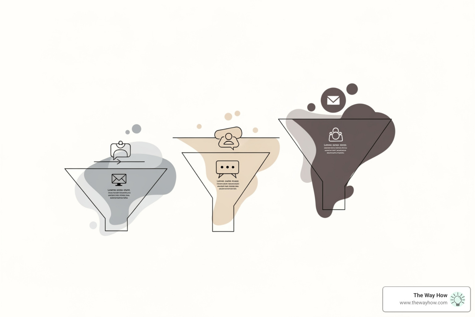 TOFU, MOFU, and BOFU stages with corresponding content types - funnel optimization TOFU, MOFU, and BOFU stages with corresponding content types - funnel optimization