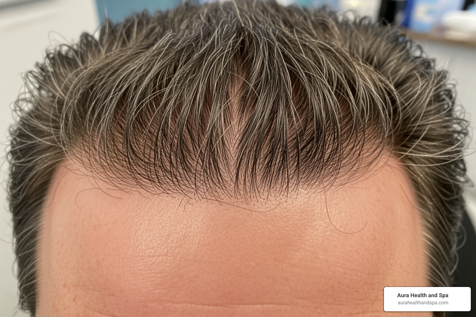 typical timeline of hair growth after an FUE transplant - FUE hair loss treatment