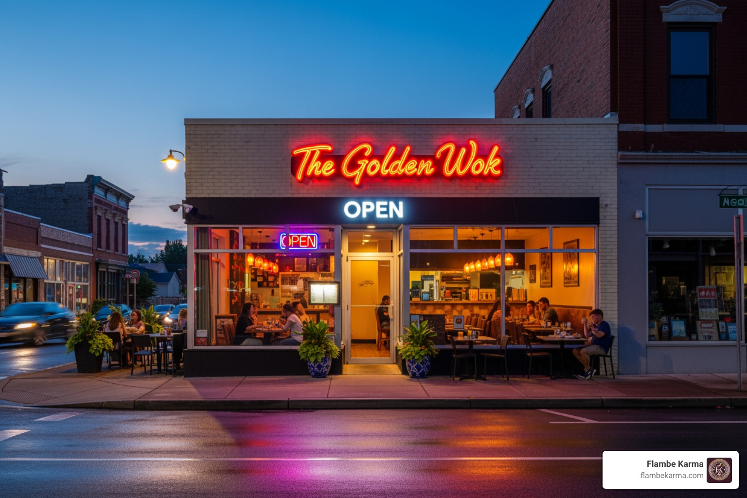 A smartphone showing a map with restaurant pins - asian restaurant near me open A smartphone showing a map with restaurant pins - asian restaurant near me open