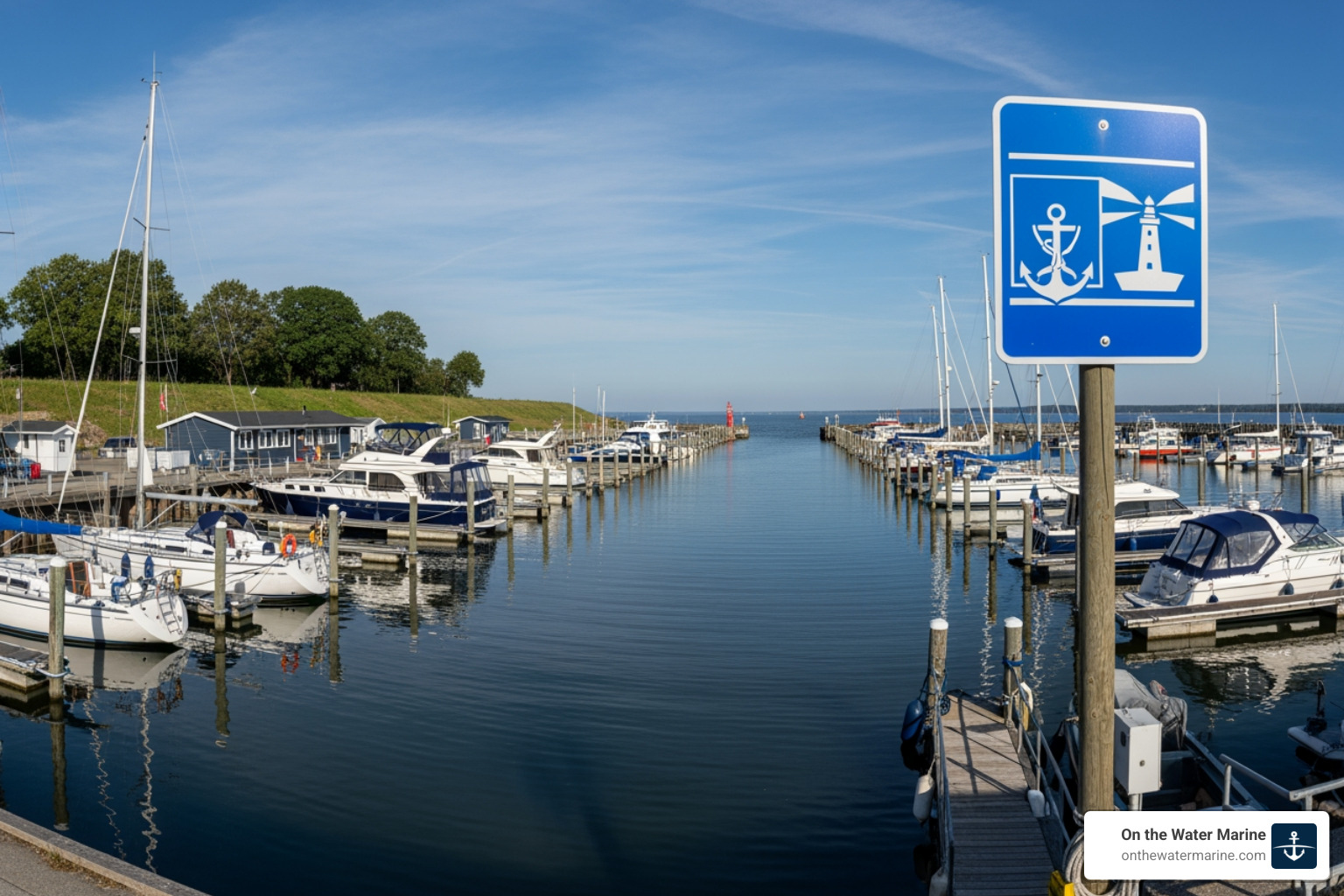 marina with a sign indicating insurance is required - boat insurance for florida marina with a sign indicating insurance is required - boat insurance for florida