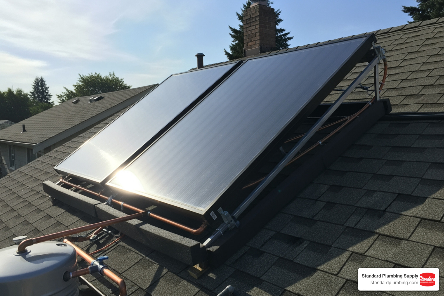 solar water heating