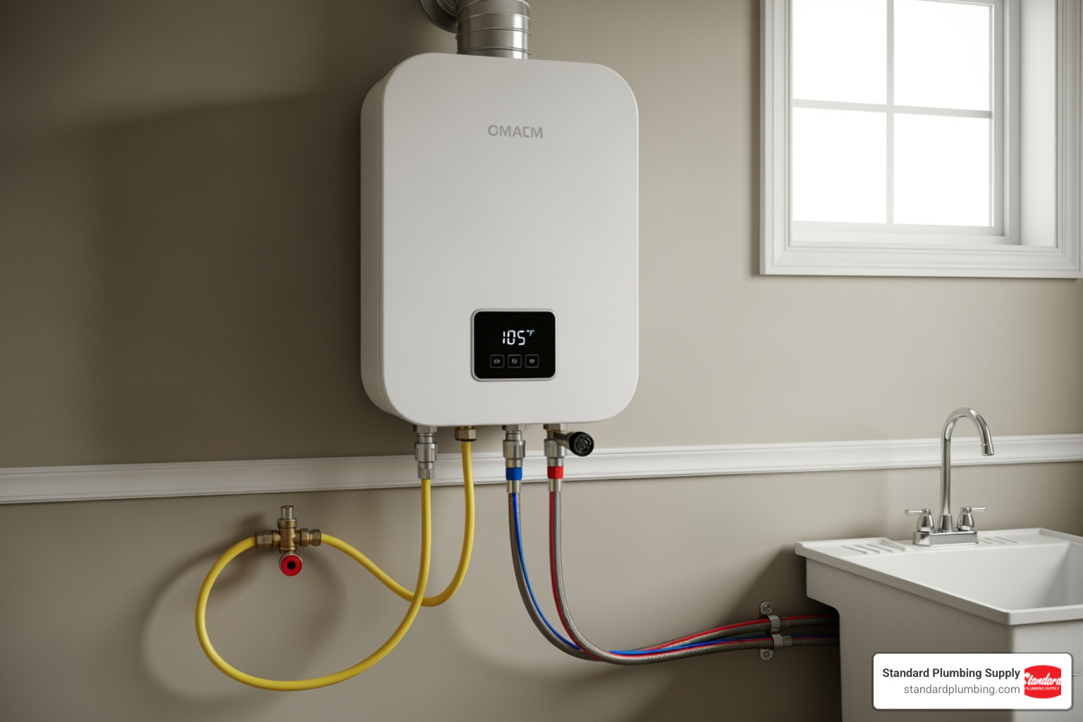 continuous hot water system