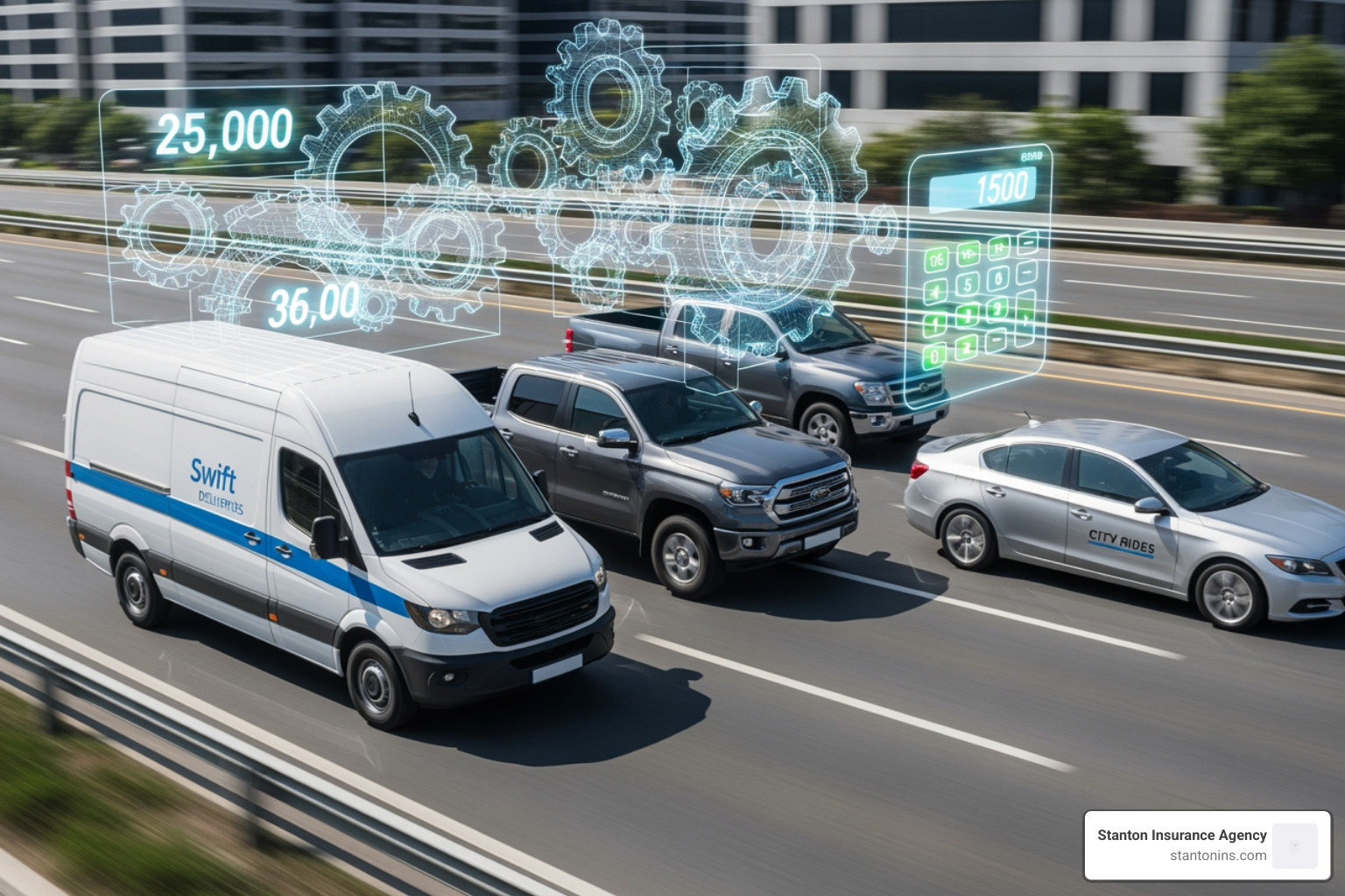 Factors influencing commercial auto insurance costs - business auto liability insurance cost