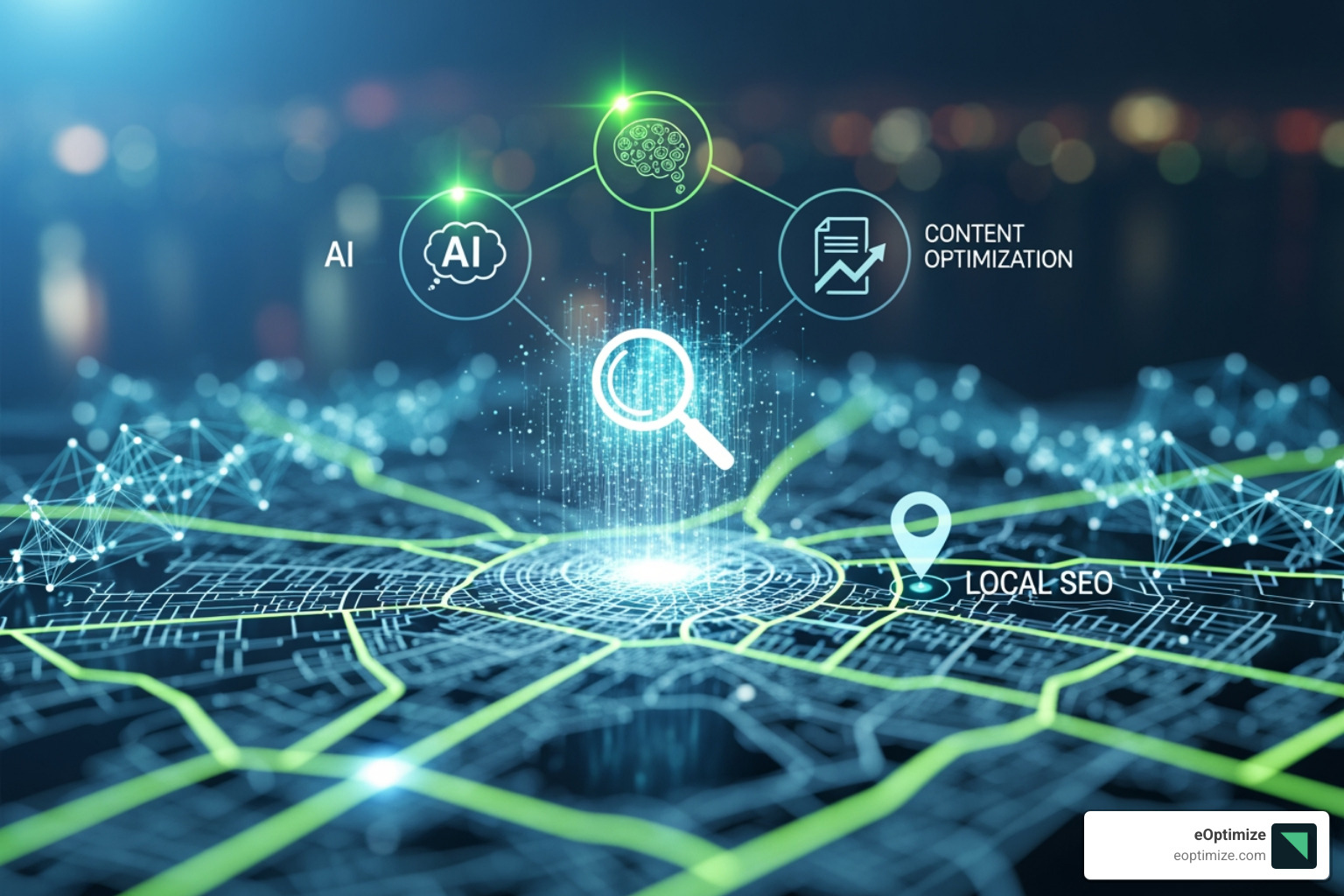 Optimized business profile on a smartphone - ai search content optimization local seo support