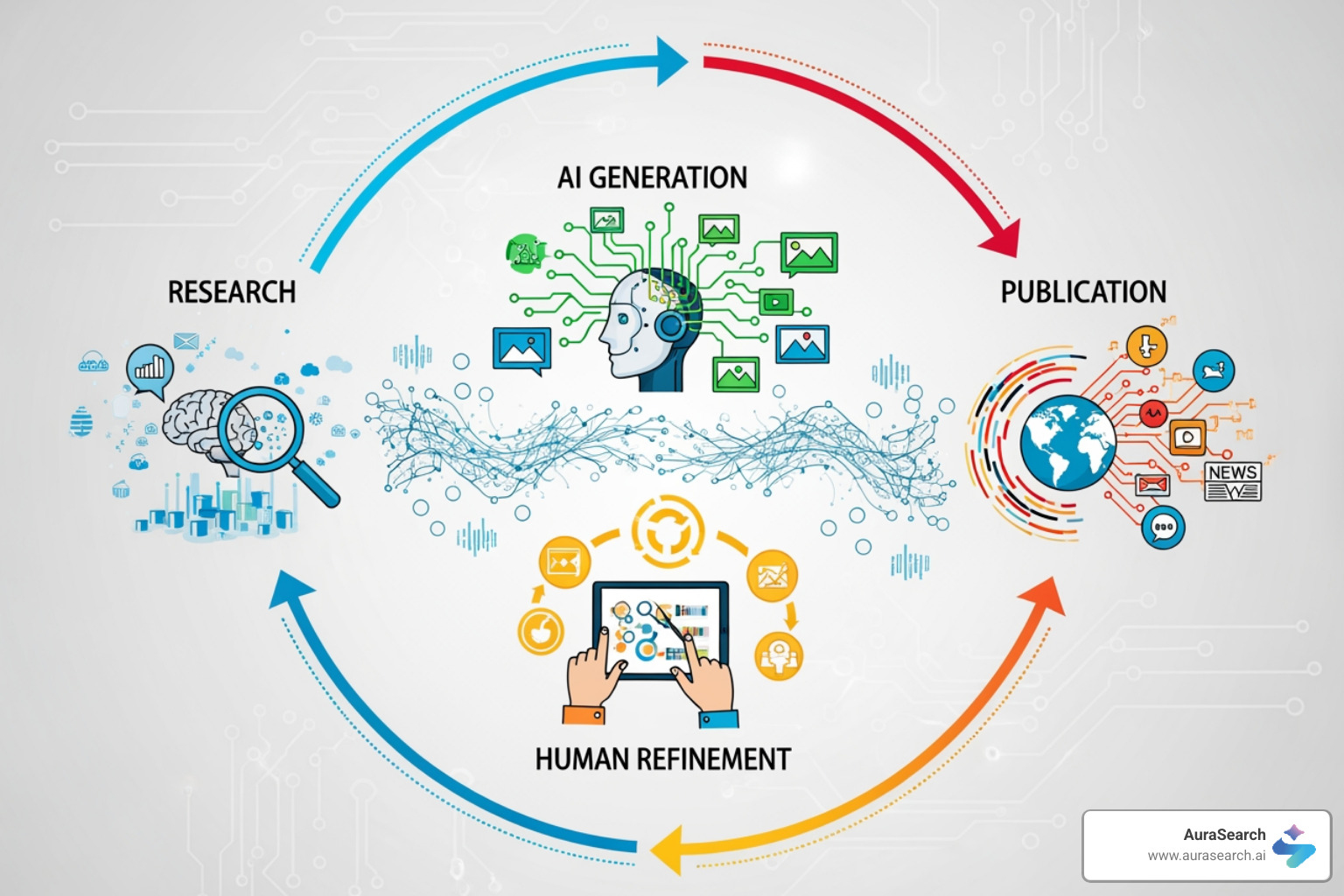 AI content creation workflow - ai seo content AI content creation workflow - ai seo content