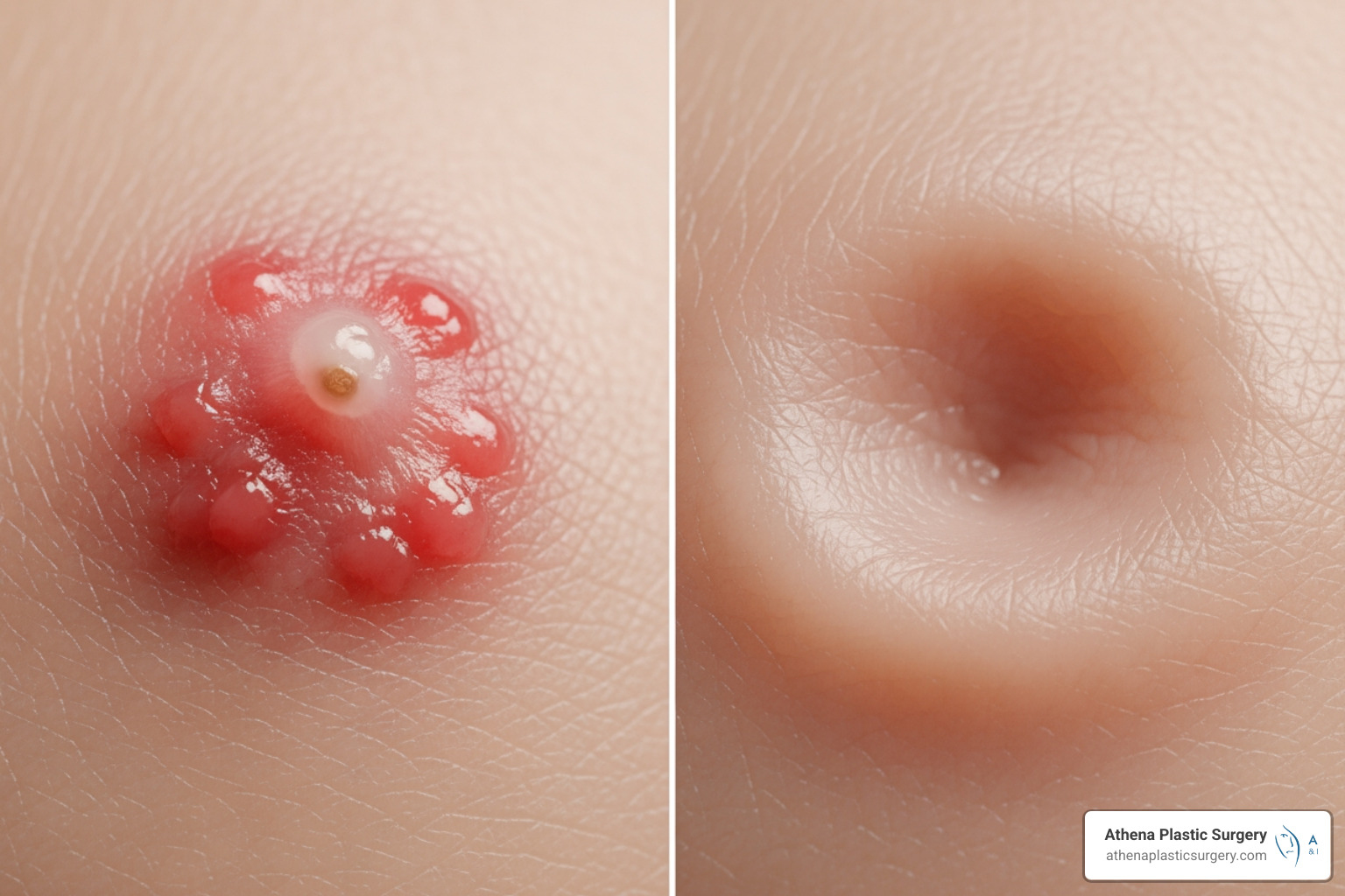 difference between an active pimple and an atrophic acne scar - Microneedling for acne difference between an active pimple and an atrophic acne scar - Microneedling for acne