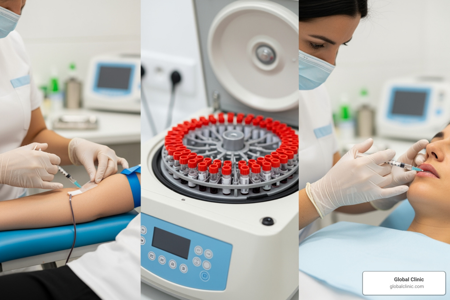PRF lip filler procedure steps from blood draw to injection - prf lip filler PRF lip filler procedure steps from blood draw to injection - prf lip filler
