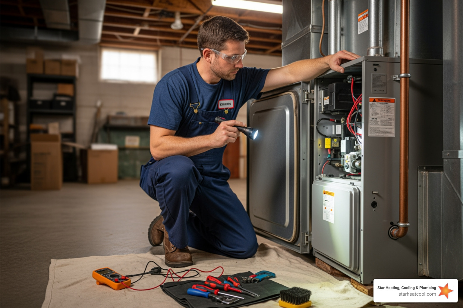 Infographic showing three main benefits of annual gas furnace inspection: Safety (carbon monoxide detection, heat exchanger checks, gas leak prevention), Efficiency (lower utility bills, optimal performance, reduced energy waste), and Longevity (extended equipment life, fewer repairs, maintained warranty coverage) - gas furnace inspection in McCordsville, IN Infographic showing three main benefits of annual gas furnace inspection: Safety (carbon monoxide detection, heat exchanger checks, gas leak prevention), Efficiency (lower utility bills, optimal performance, reduced energy waste), and Longevity (extended equipment life, fewer repairs, maintained warranty coverage) - gas furnace inspection in McCordsville, IN