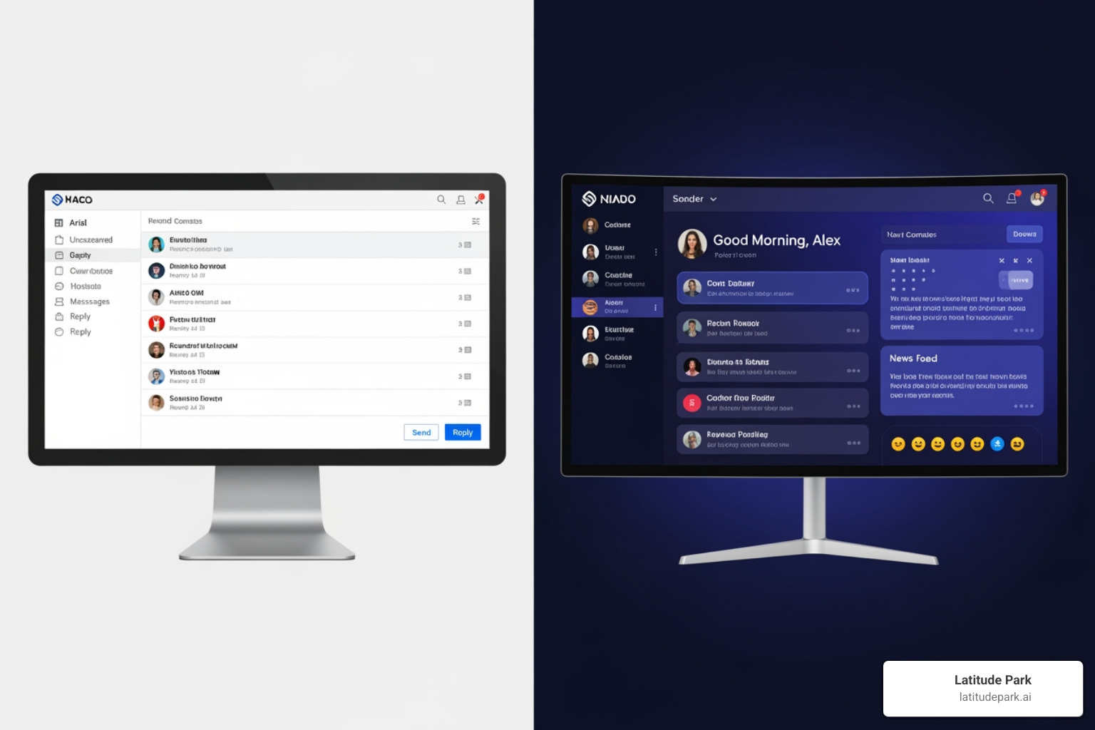 Side-by-side comparison of a generic vs. a well-crafted review reply - Google review response service