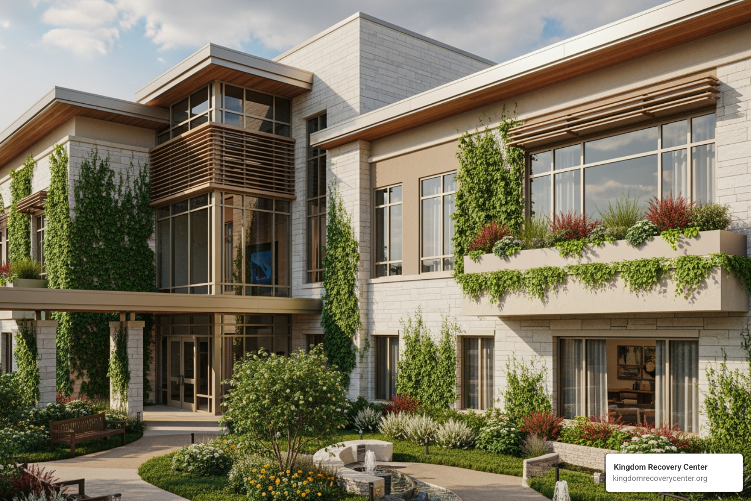 Kingdom Recovery Center building or logo - Mental Health Hamblen County, TN