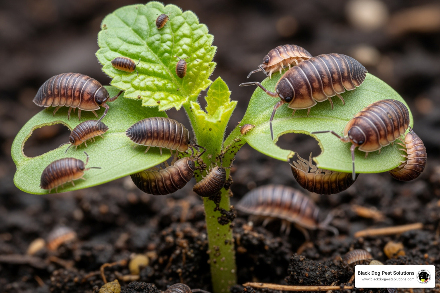 pill bugs on seedling - how to get rid of pill bugs in garden pill bugs on seedling - how to get rid of pill bugs in garden