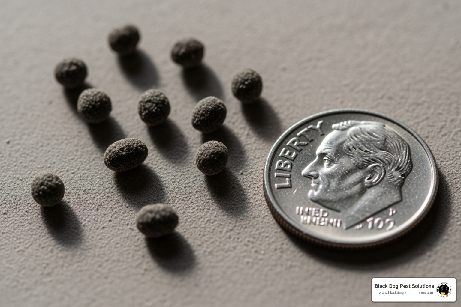 mouse droppings next to a dime for scale - get rid of mice fast mouse droppings next to a dime for scale - get rid of mice fast