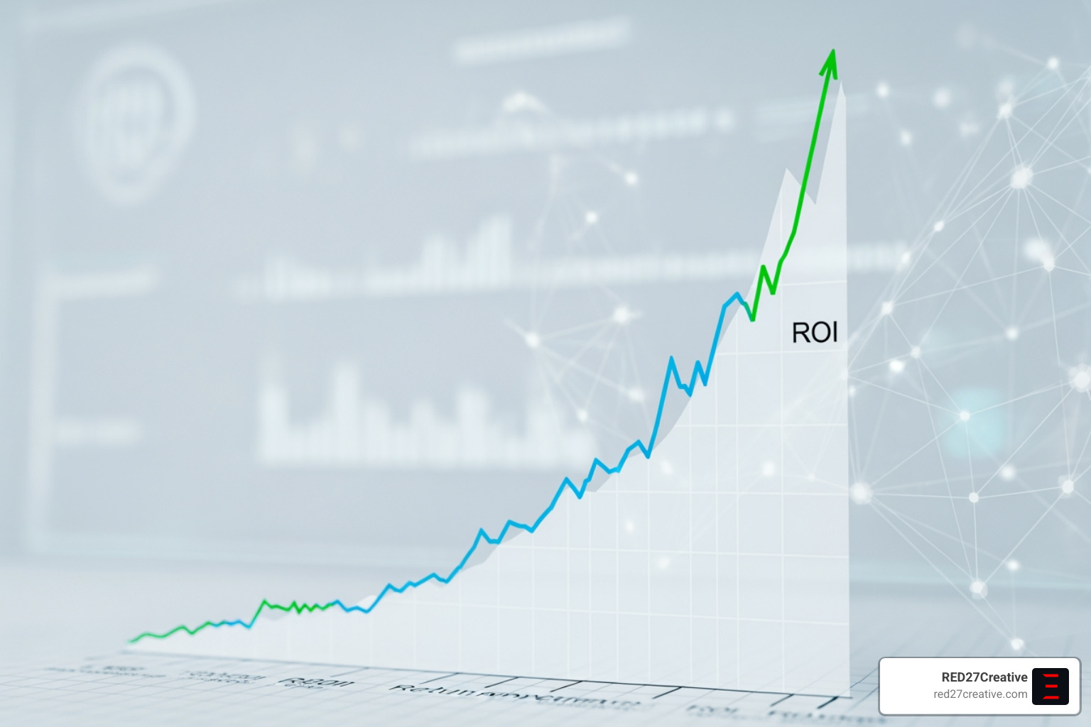 ROI growth chart for custom web development. - Custom web development services ROI growth chart for custom web development. - Custom web development services