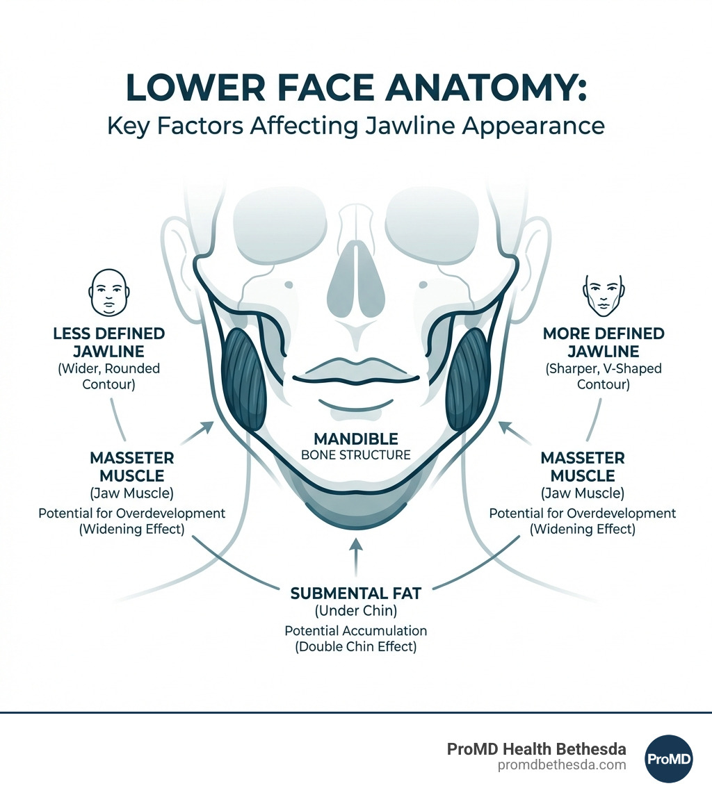 Jawline slimming Bethesda: Expert Results 2026