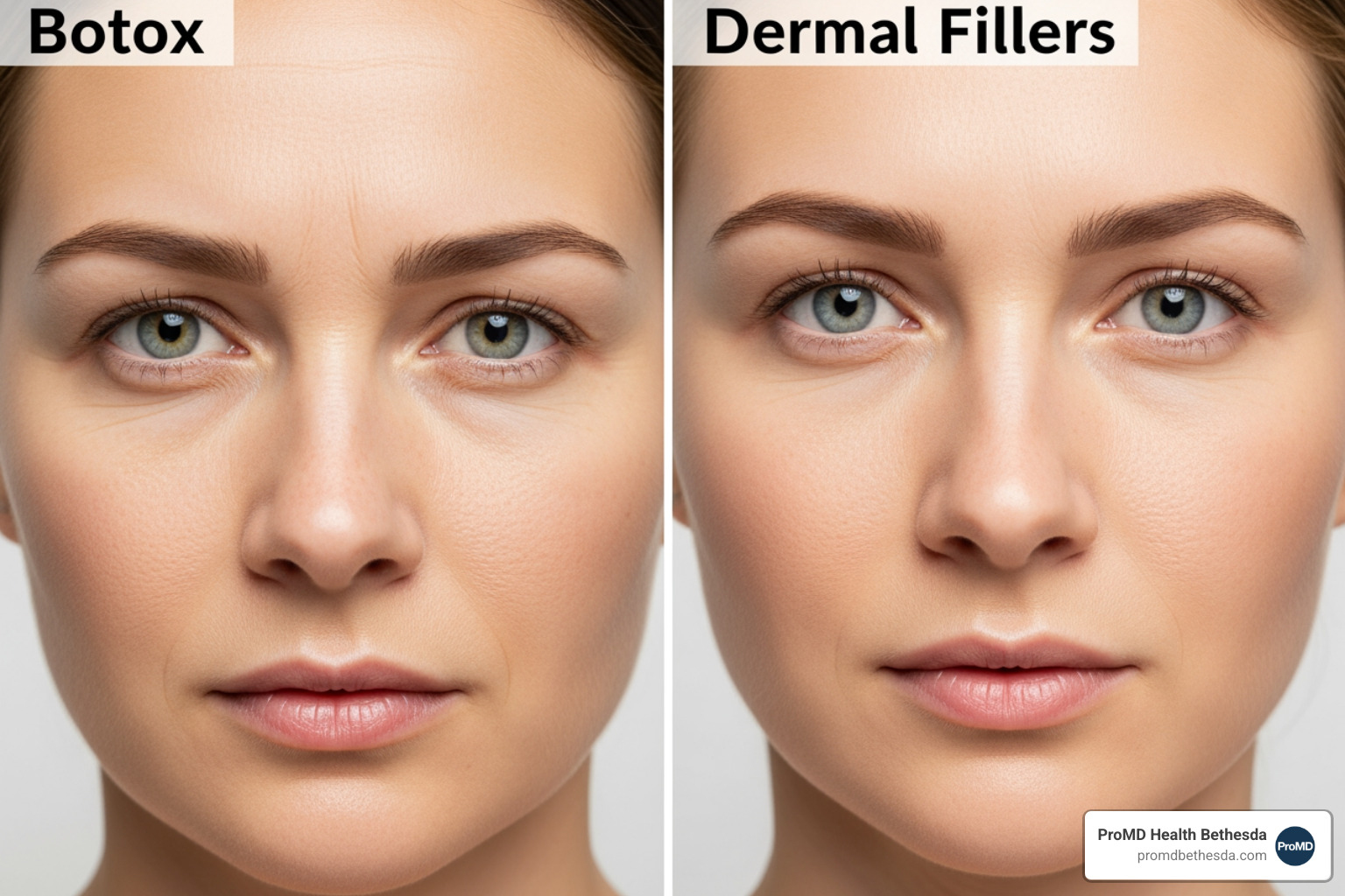 comparison of how Botox and Fillers work on different types of wrinkles - botox in bethesda comparison of how Botox and Fillers work on different types of wrinkles - botox in bethesda