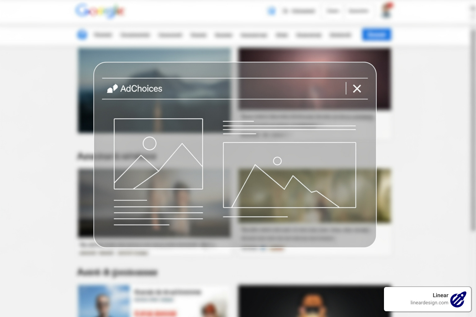 Google Ads Transparency Center homepage - transparent google ads