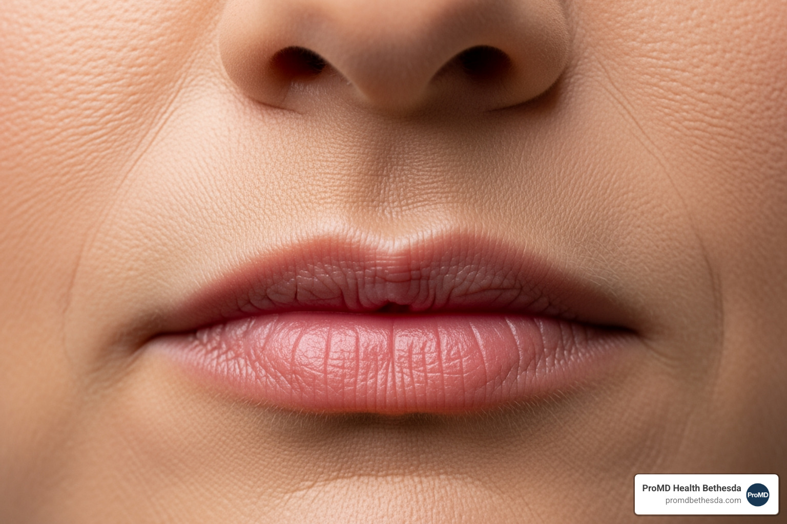vertical lip lines upper lip - smoker lines treatment