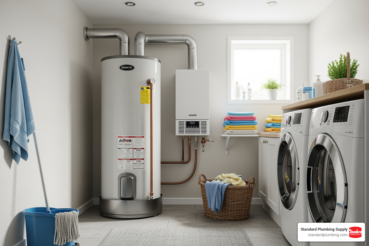 Sizing chart for water heater capacity based on household size - water heaters Salt Lake City