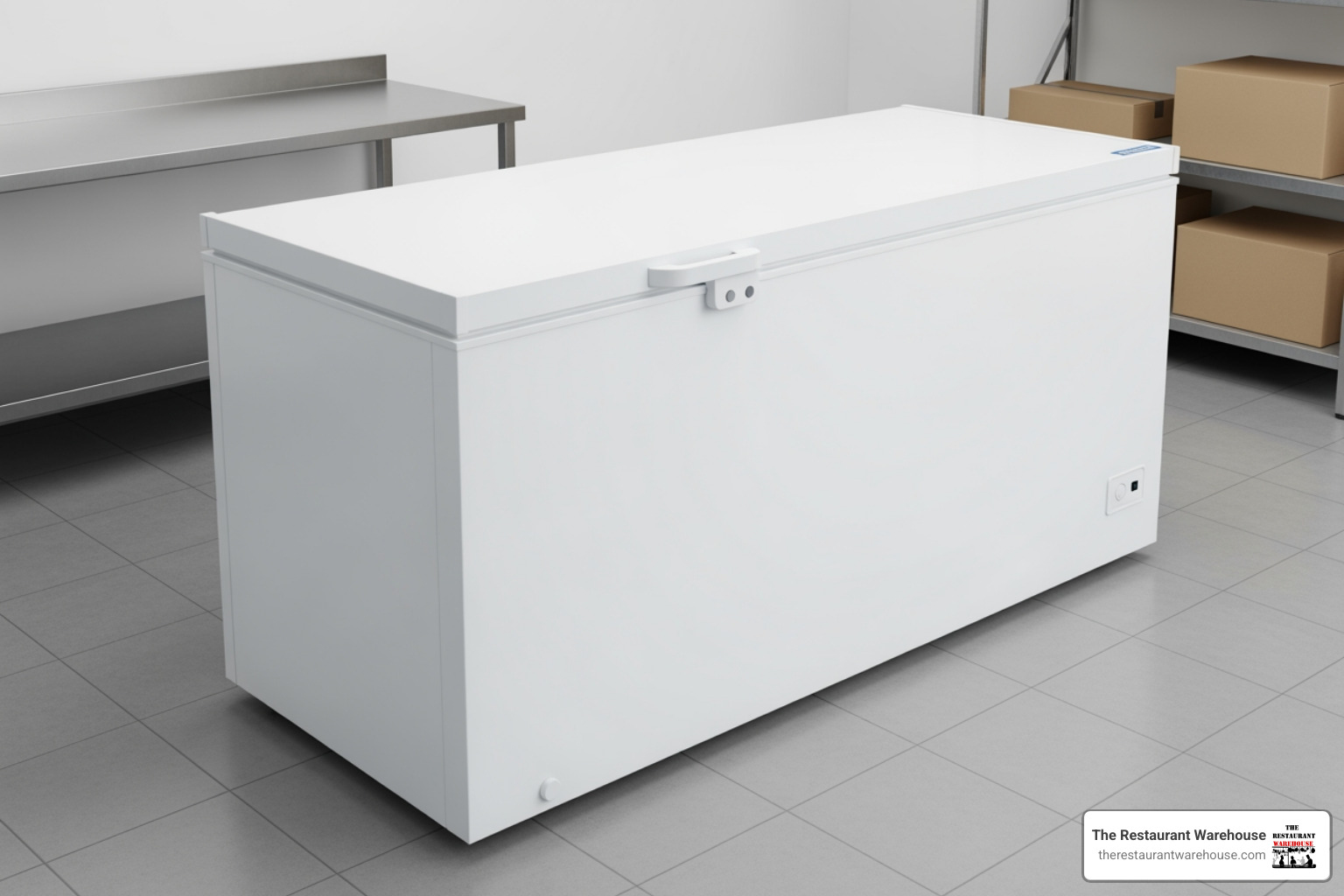 commercial chest freezer for foodservice storage