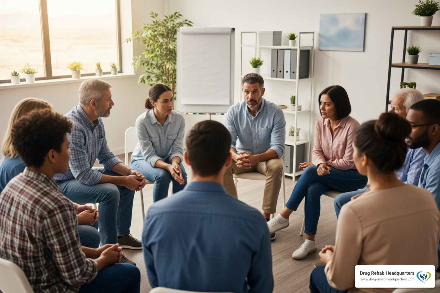 group therapy session - addiction recovery centers arizona