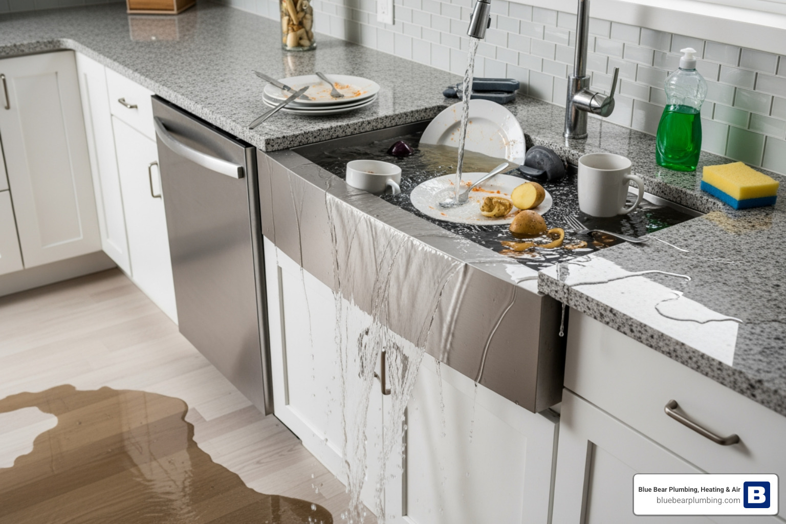 infographic showing five key warning signs of a drain emergency: multiple fixtures clogged at once, water backing up into sinks or tubs, strong sewage odors throughout the home, persistent gurgling sounds from drains, and water pooling around floor drains - drain cleaning emergency in quincy, ma infographic showing five key warning signs of a drain emergency: multiple fixtures clogged at once, water backing up into sinks or tubs, strong sewage odors throughout the home, persistent gurgling sounds from drains, and water pooling around floor drains - drain cleaning emergency in quincy, ma