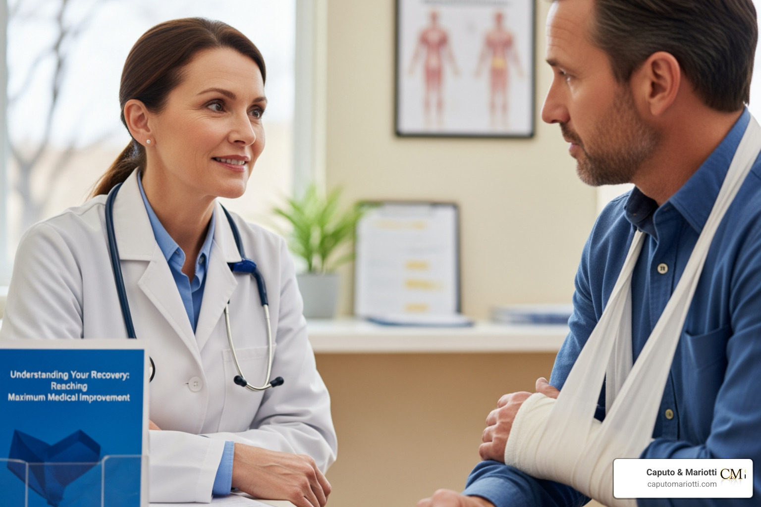 question mark over medical chart - maximum medical improvement question mark over medical chart - maximum medical improvement