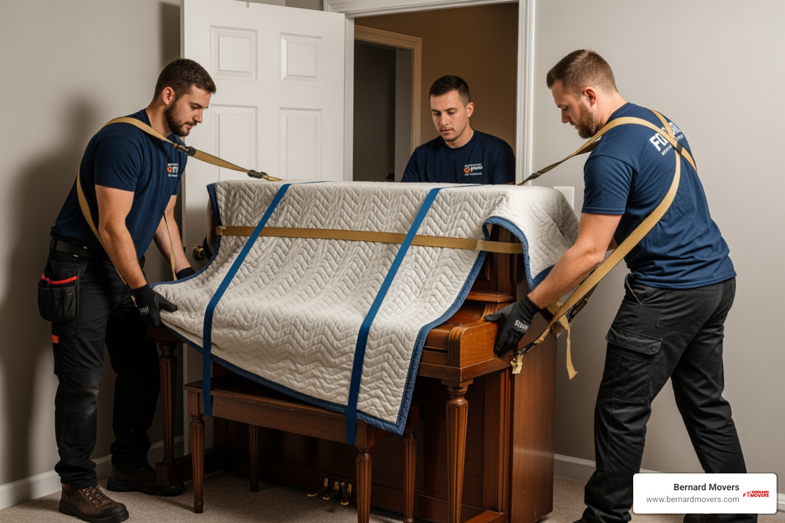 team moving upright piano - moving a piano team moving upright piano - moving a piano