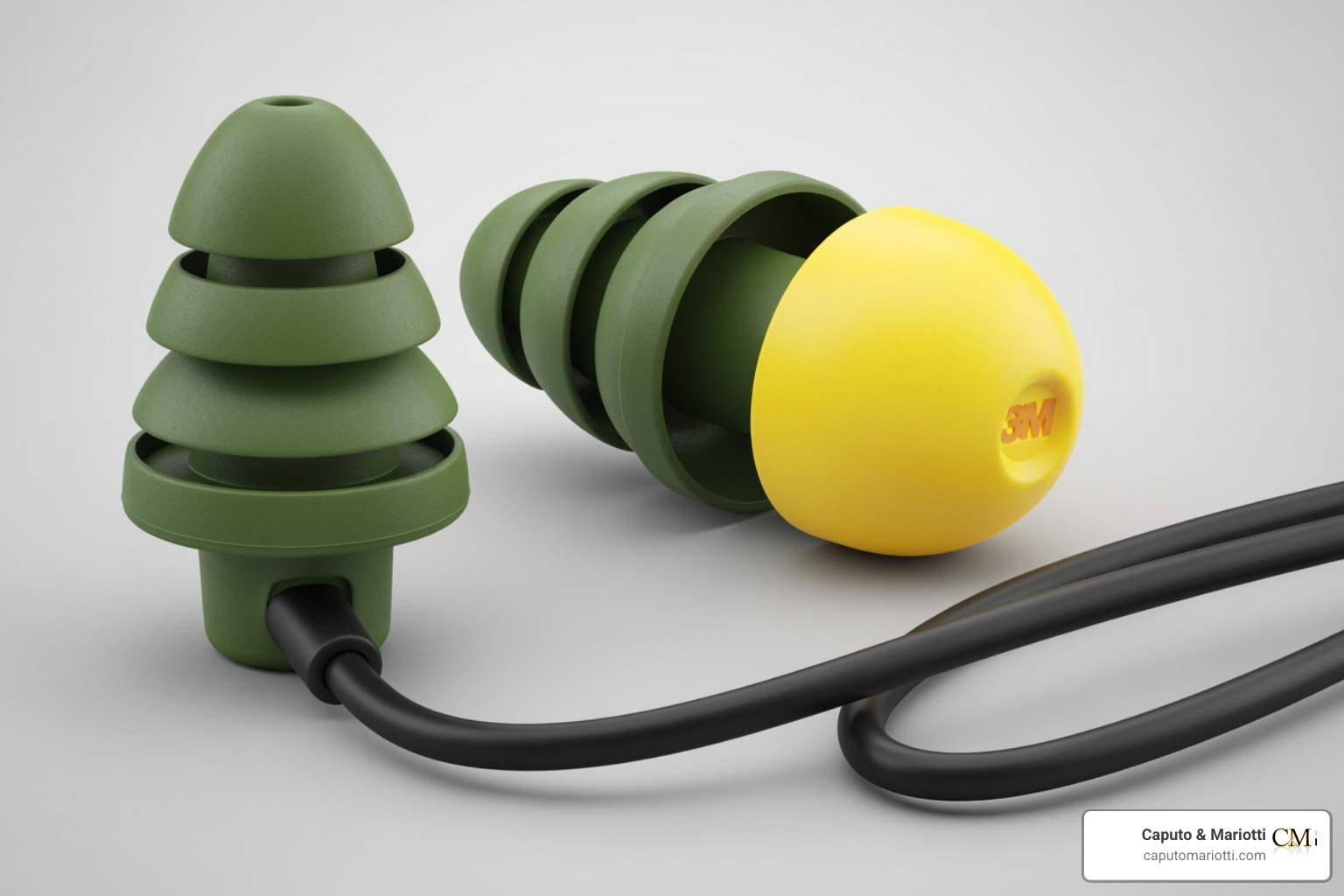 Dual-ended design of the Combat Arms Earplugs - 3m earplug lawsuit Dual-ended design of the Combat Arms Earplugs - 3m earplug lawsuit