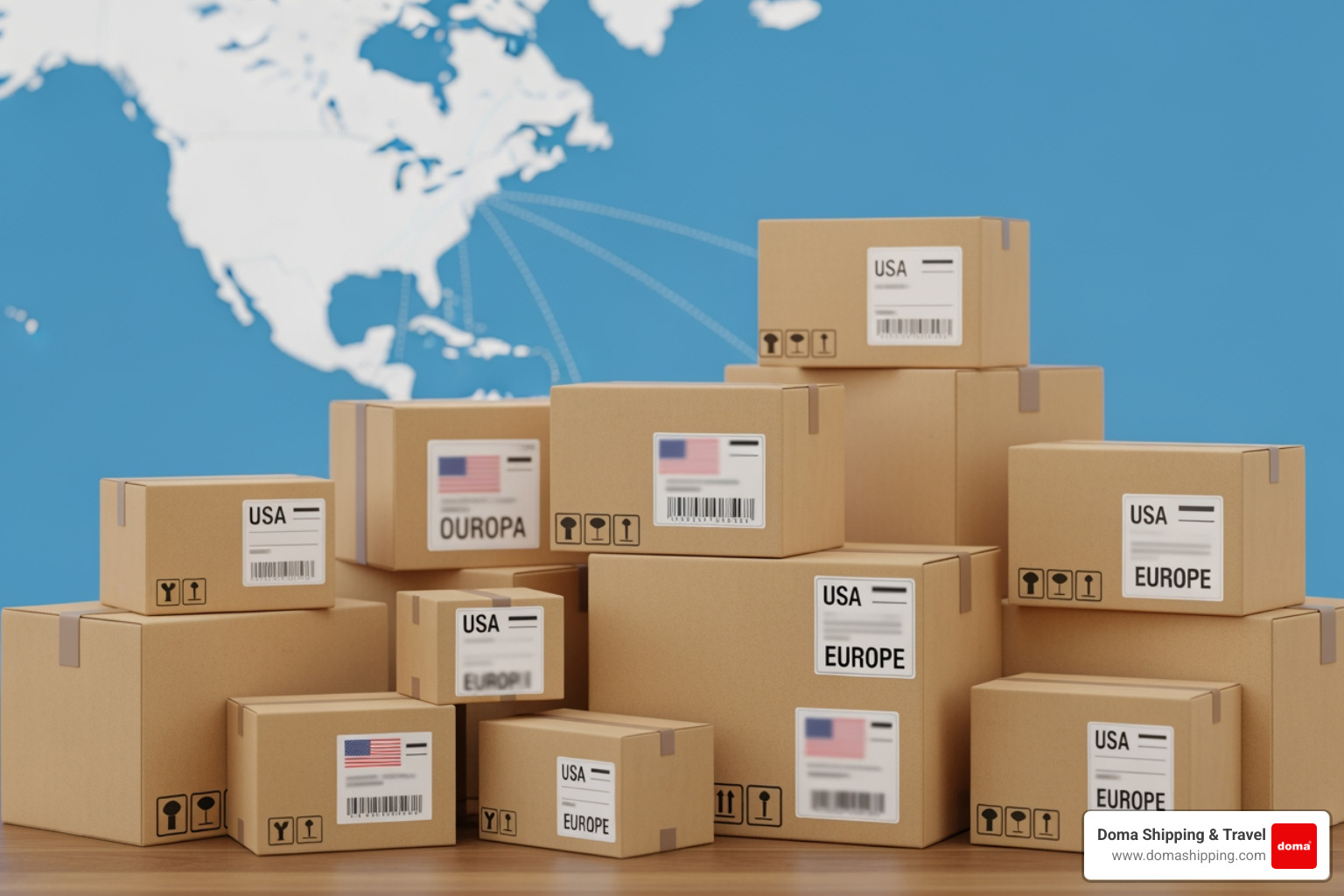 various US products in shopping bags - package forwarding from usa to europe various US products in shopping bags - package forwarding from usa to europe