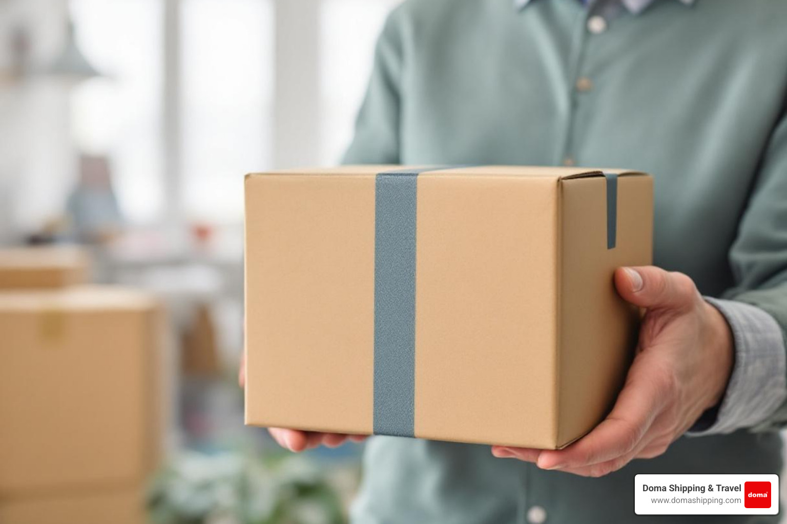 person at a computer shopping on a US retail website - package forwarding from usa to europe person at a computer shopping on a US retail website - package forwarding from usa to europe
