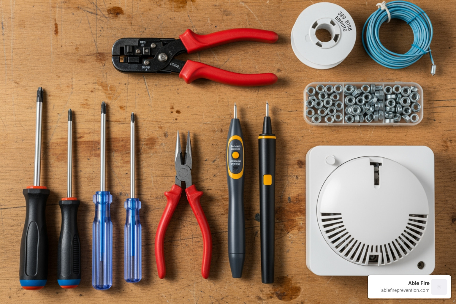 tools for smoke alarm replacement - replacing smoke alarms