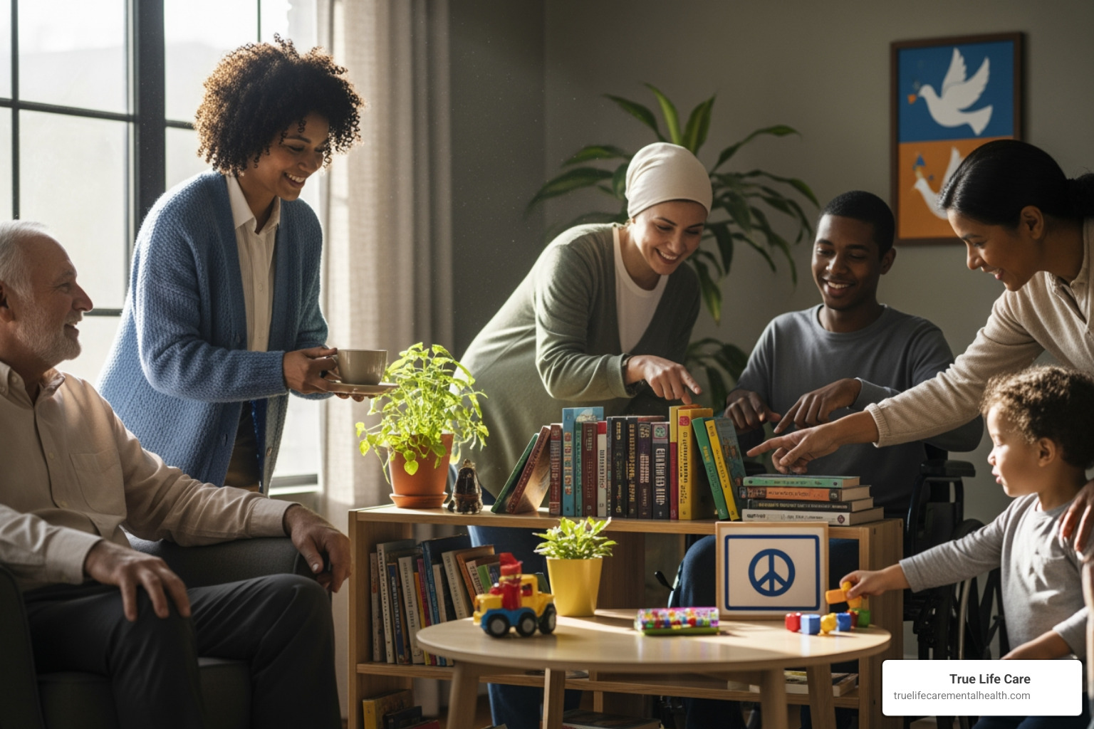 illustrating the six key principles of trauma-informed care - trauma informed care NJ