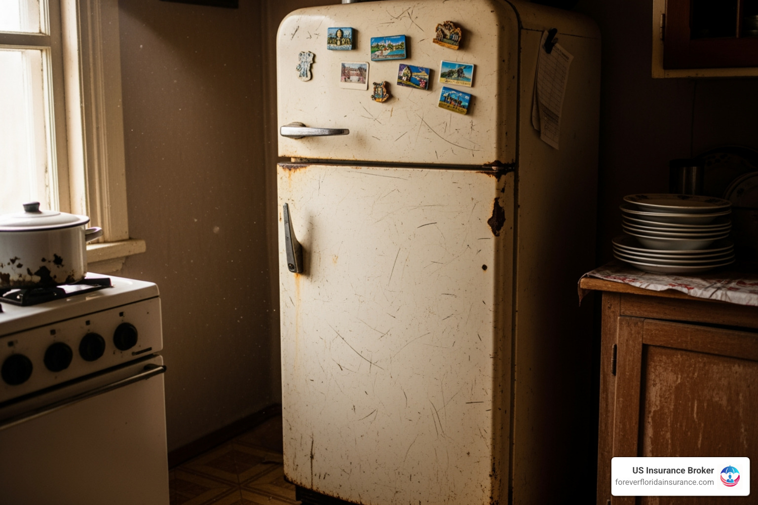 illustrating depreciation on a household item - florida homeowners insurance policy