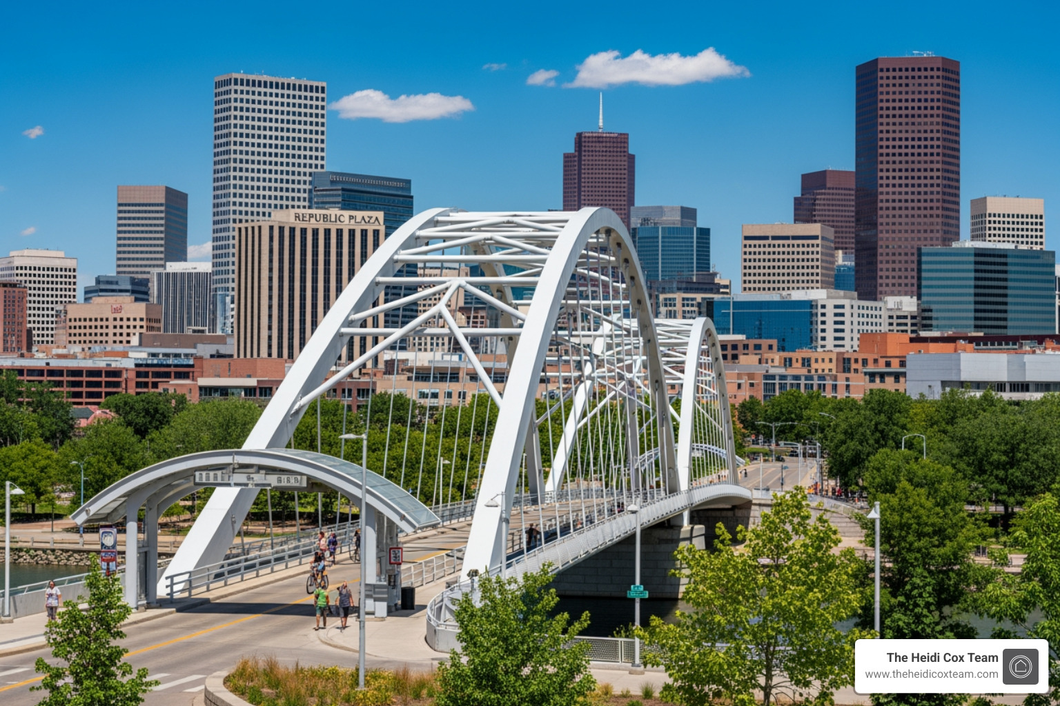 Highland Pedestrian Bridge Denver - good denver neighborhoods