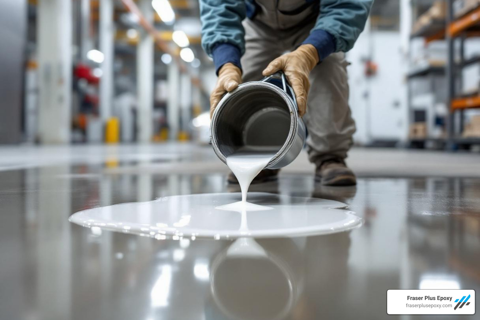 professional pouring epoxy - epoxy flooring self leveling