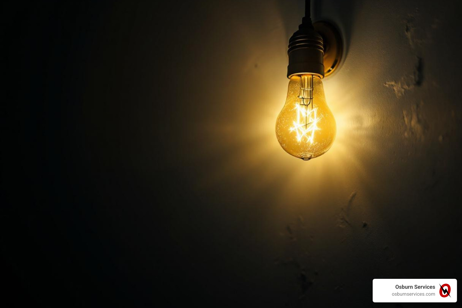 flickering light bulb - Electrical services Canton