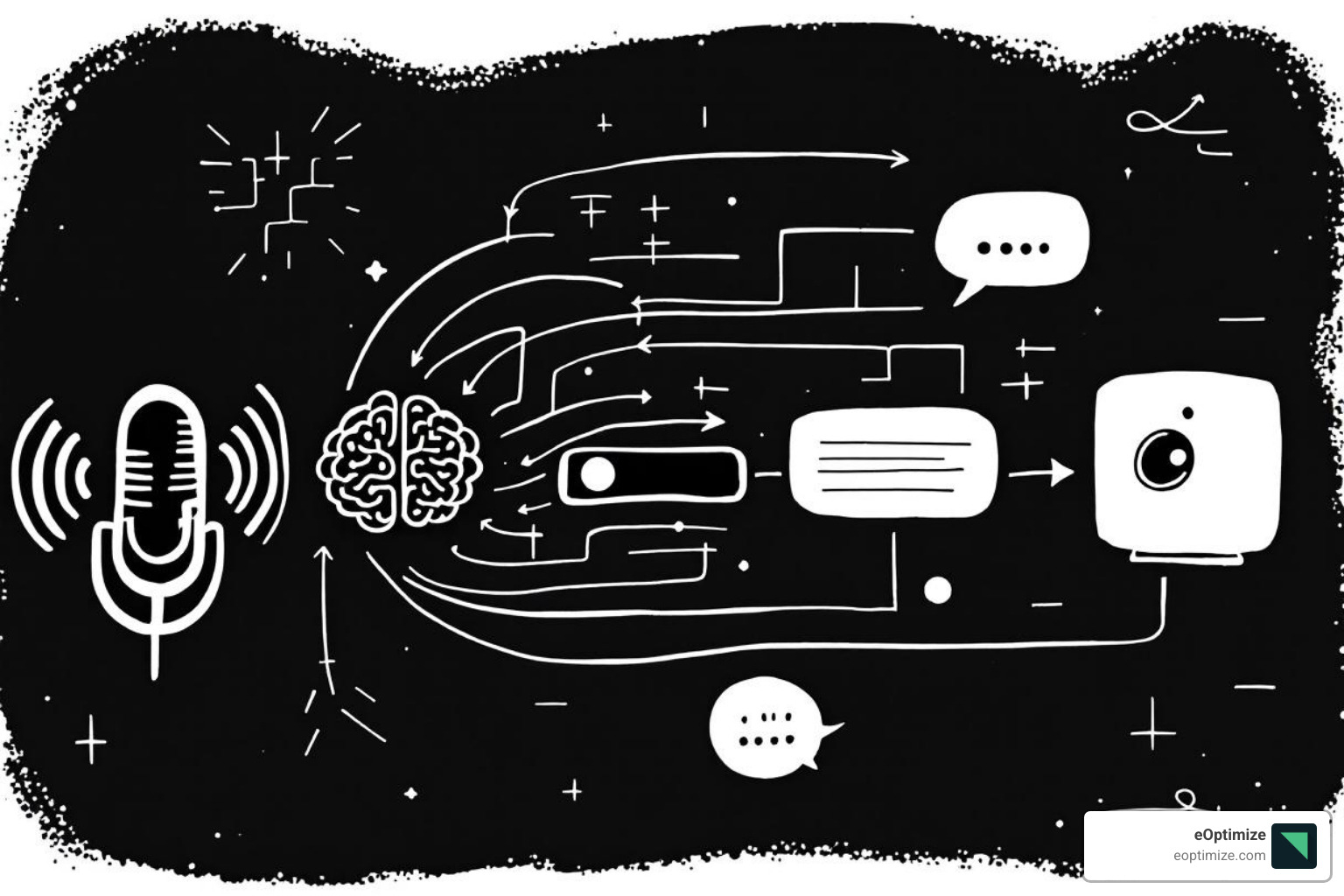 Flowchart illustrating the voice search process from spoken query to audio response - Voice AI search Flowchart illustrating the voice search process from spoken query to audio response - Voice AI search