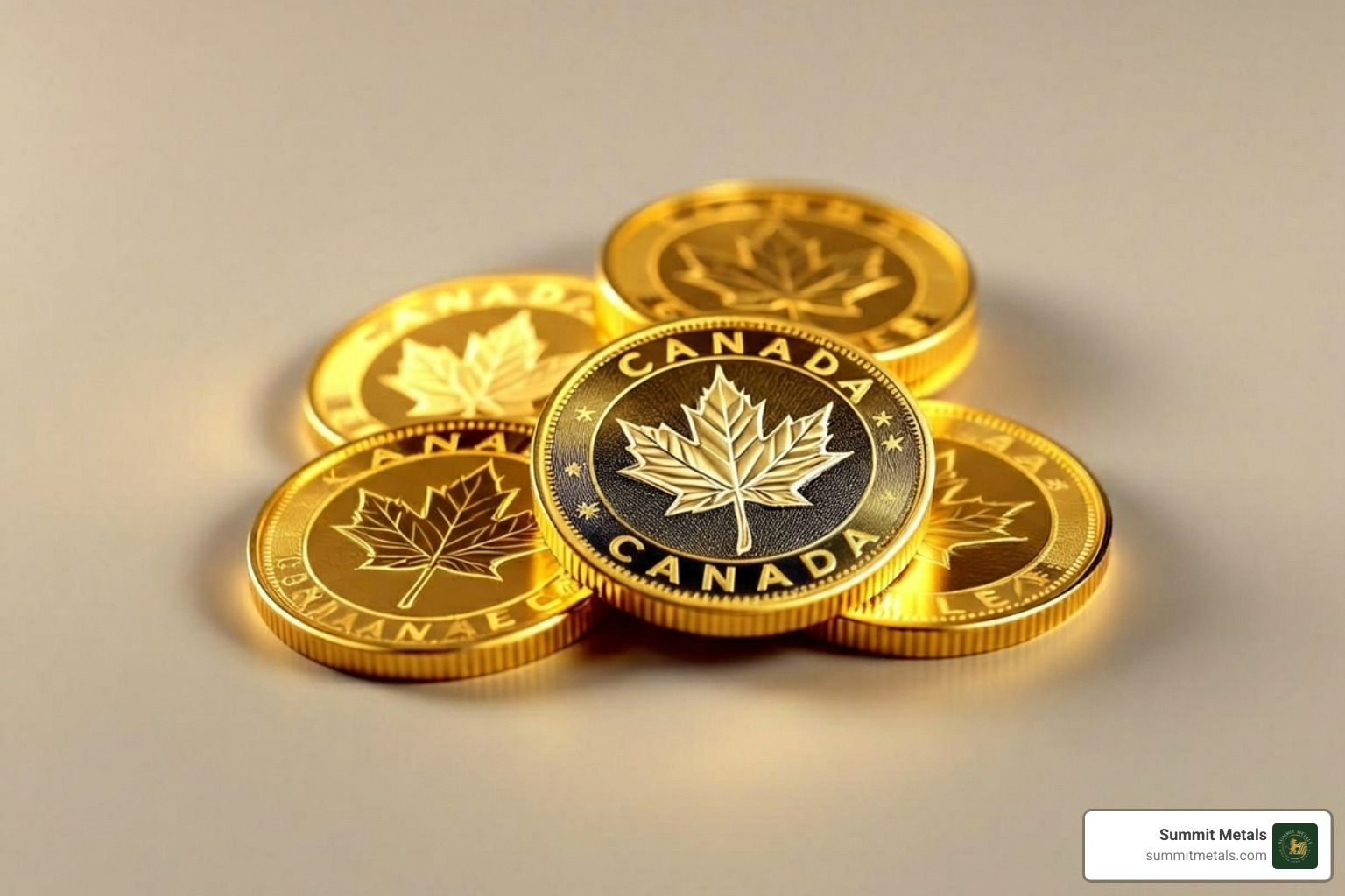 Canadian gold maple leaf coins - buy canadian gold