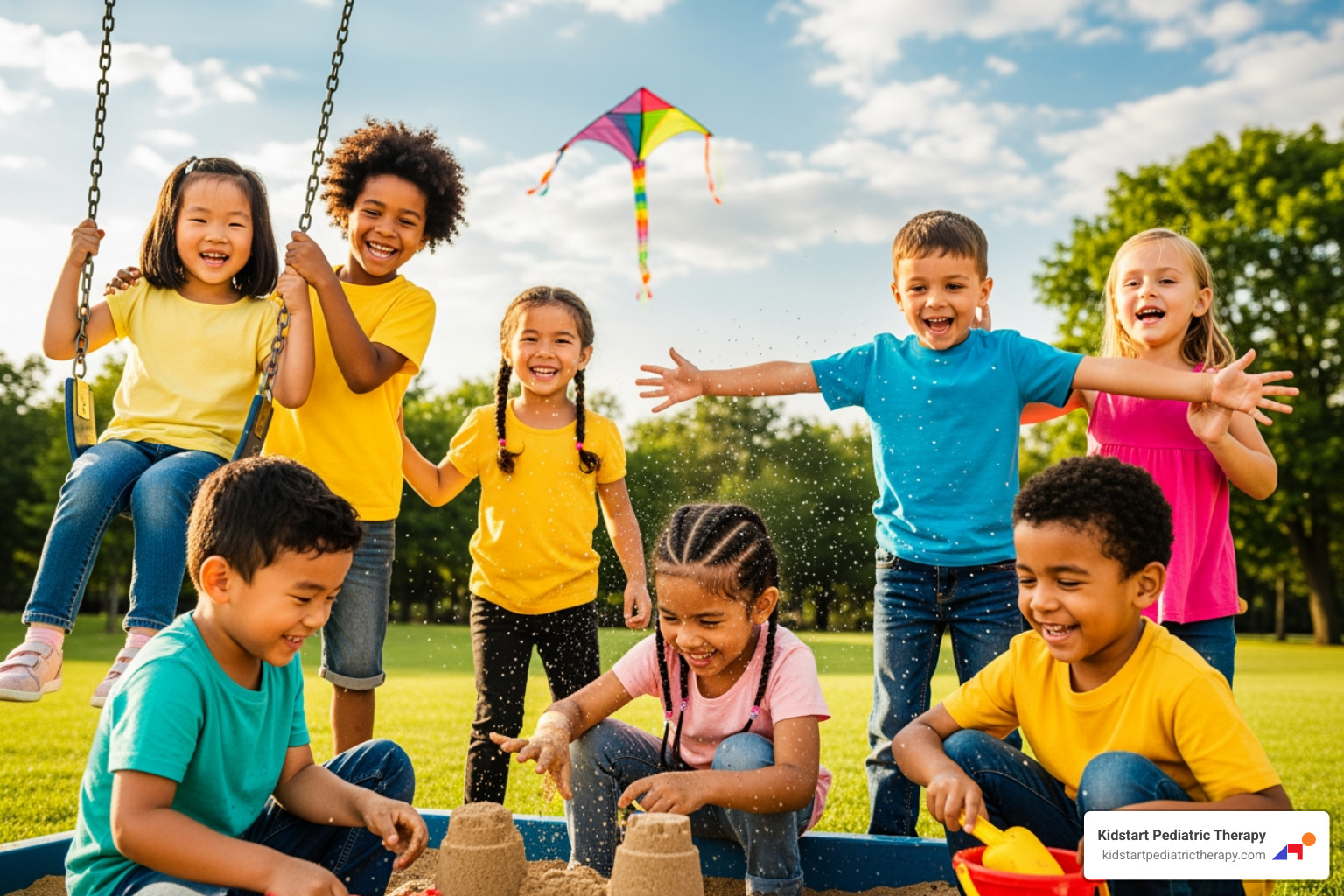 diverse group of young children playing together - Childhood stuttering treatment diverse group of young children playing together - Childhood stuttering treatment