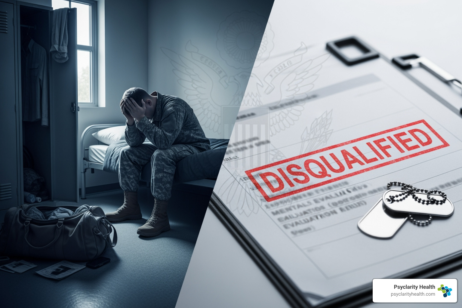 medical screening form - military mental health disqualifications