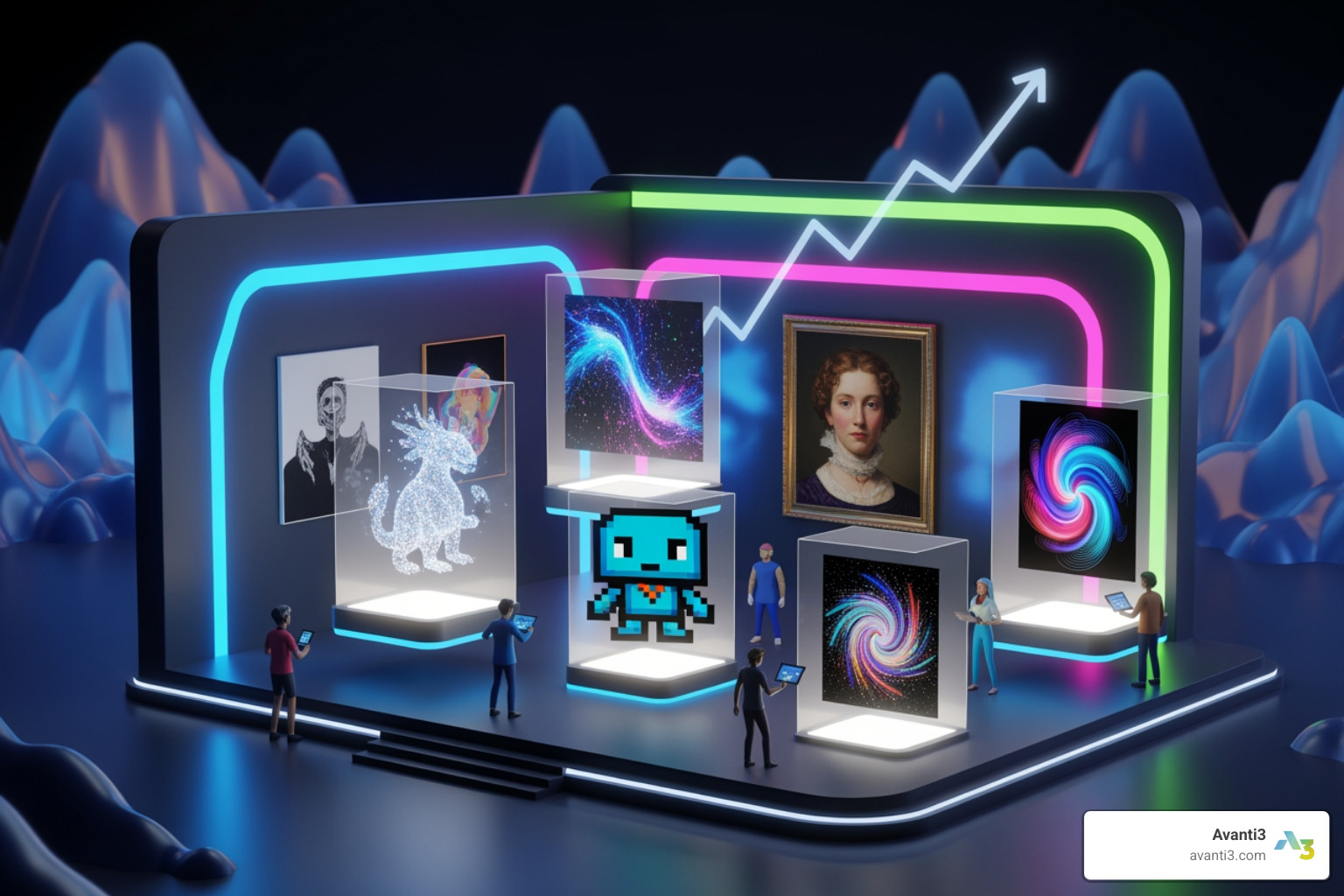 community-focused NFT platform homepage - trending nft marketplace