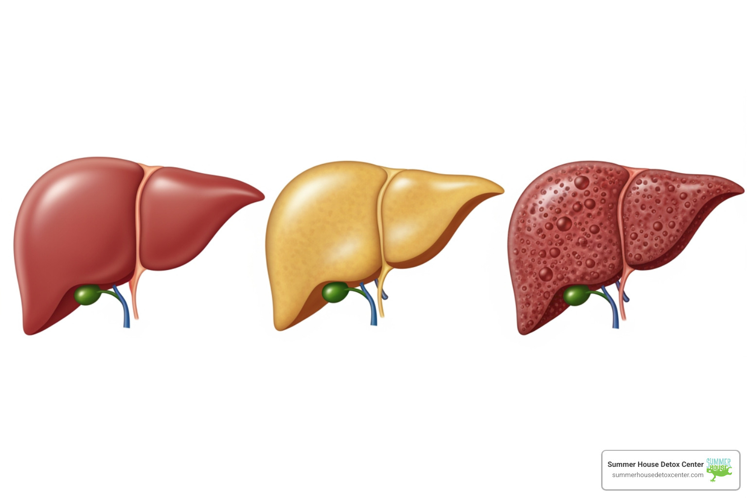 visual progression of alcohol-related liver disease - how to detox your liver from alcohol