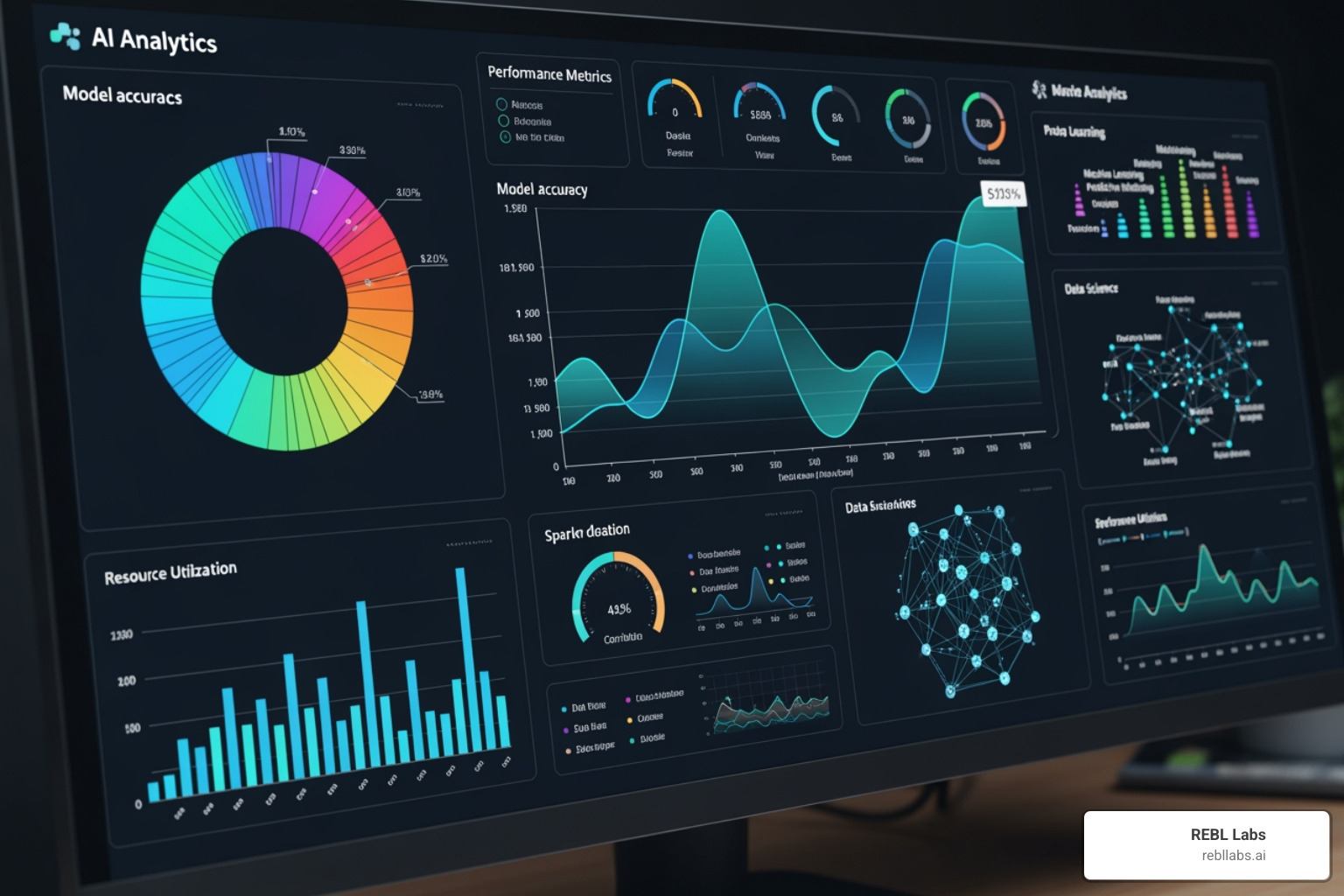 dashboard showing real-time AI analytics - AI-driven customer insights