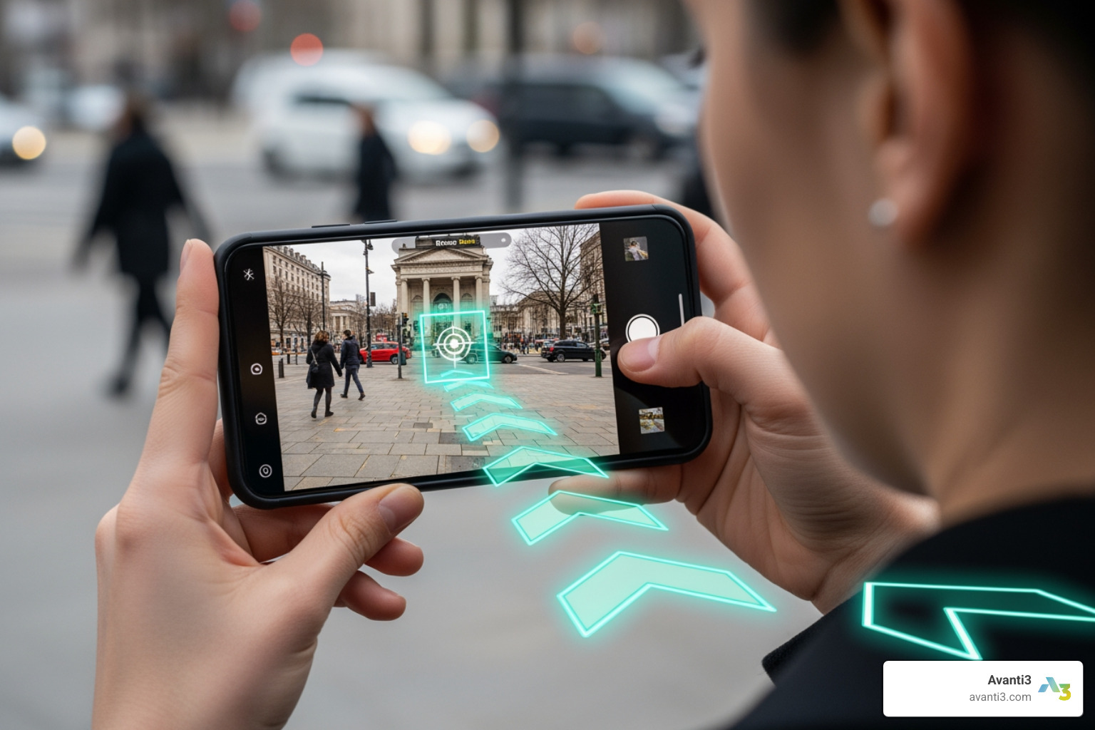 AR app using visual cues to guide a user - AR experience design AR app using visual cues to guide a user - AR experience design