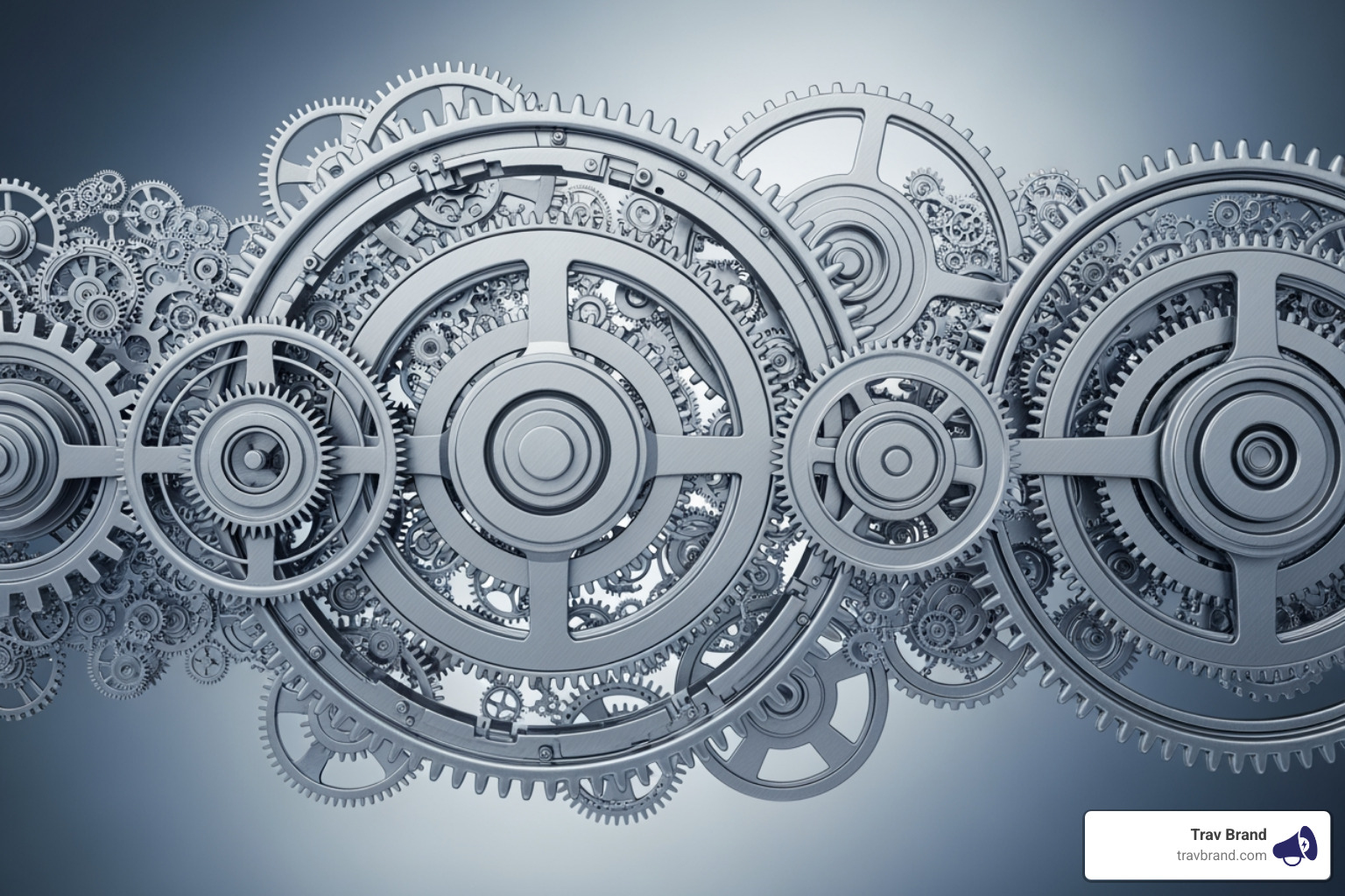 A flywheel diagram illustrating how different marketing efforts fuel each other: Strategy → Content → SEO → Paid Media → Social Media → CRO → Retention → Advocacy, with arrows showing continuous flow and reinforcement. - Comprehensive marketing services