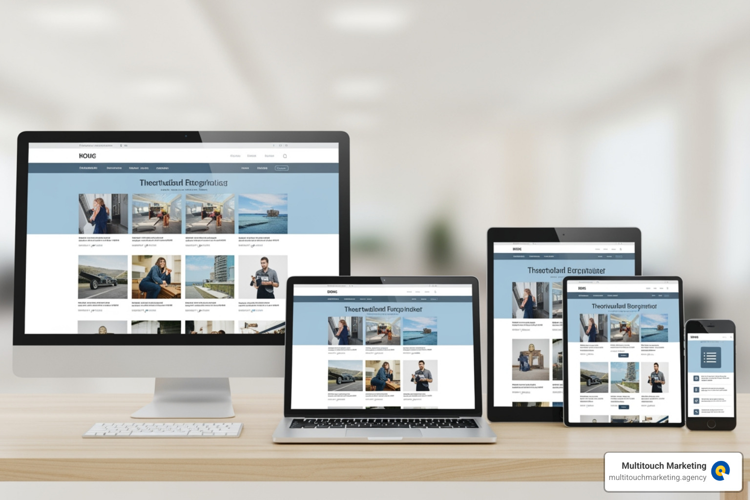 Image showing a responsive navigation menu changing into a hamburger icon on mobile - responsive design Image showing a responsive navigation menu changing into a hamburger icon on mobile - responsive design