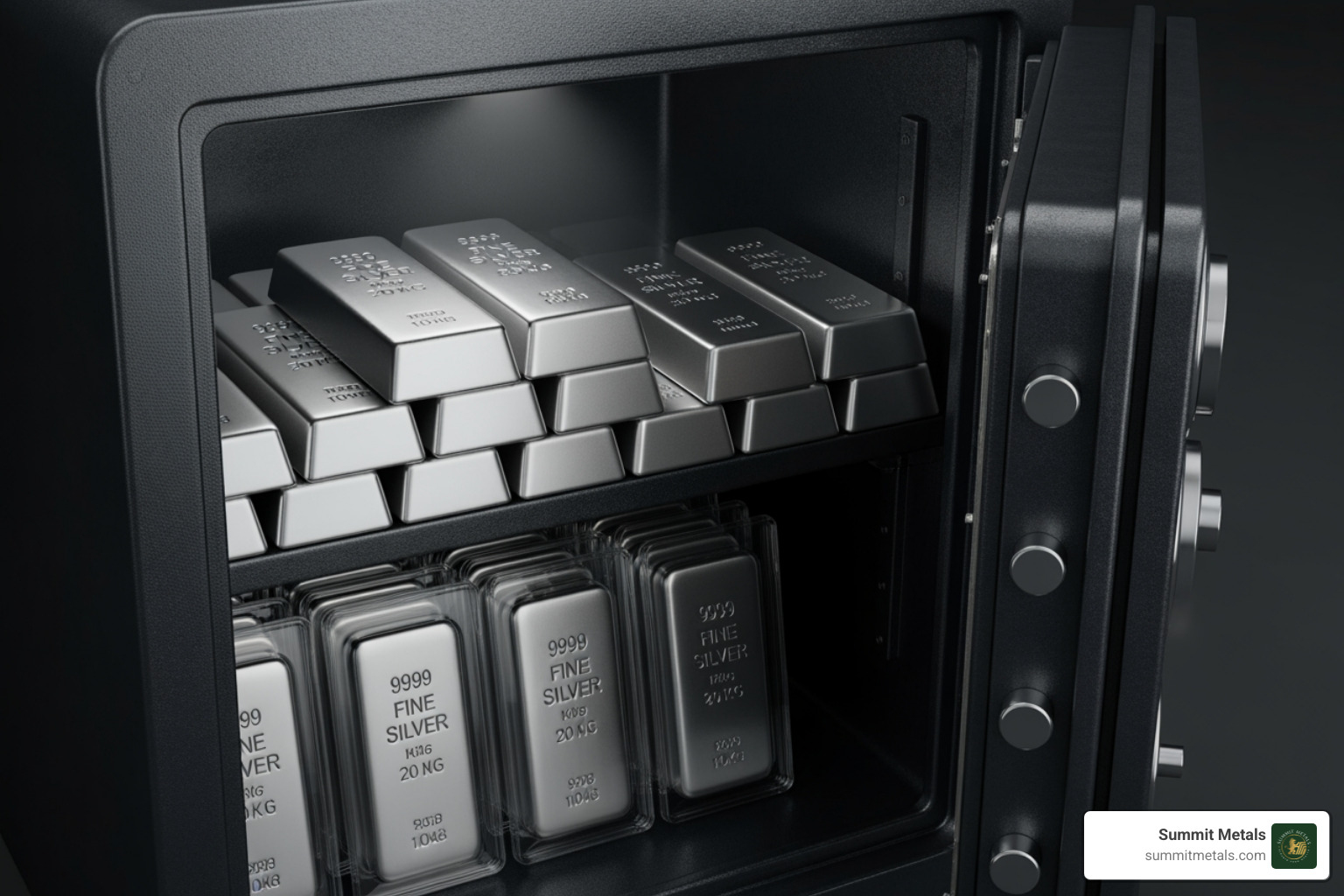 silver bars storage - store silver bars