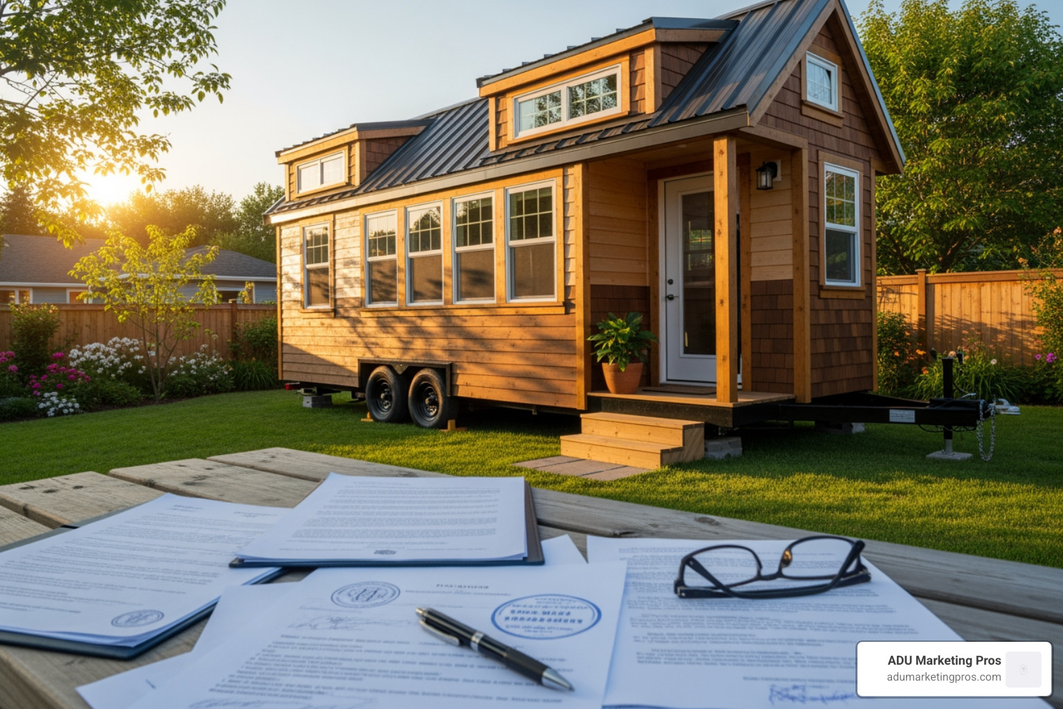blueprint of a tiny house with detailed measurements and architectural notes - Tiny house legal