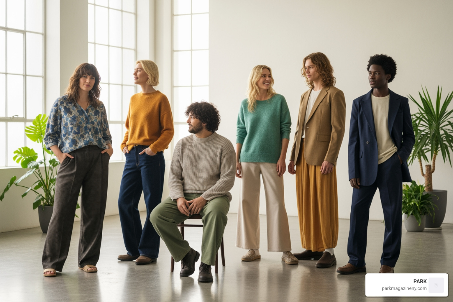 Image showcasing sustainable materials like organic cotton and diverse models of different body types and ethnicities - fashionisk .com Image showcasing sustainable materials like organic cotton and diverse models of different body types and ethnicities - fashionisk .com